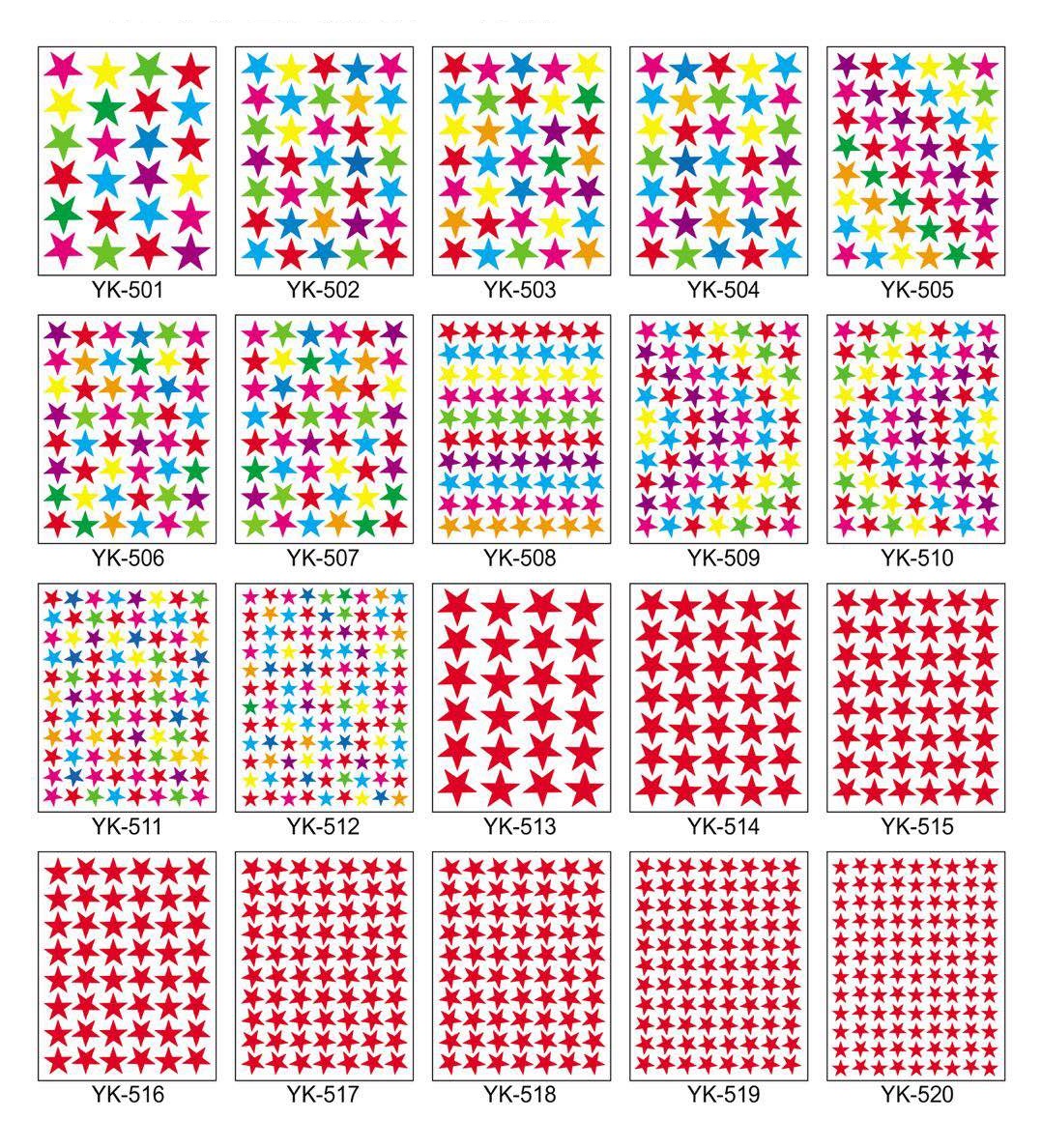 

wholesale reward stickers school stickers promotion gift cartoon toys for children