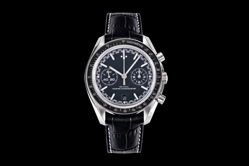 

OM Men's watch orologio di lusso 316L steel case 9900 mechanical movement matte dial ceramic collar designer watches super luminous, Cal. 9900