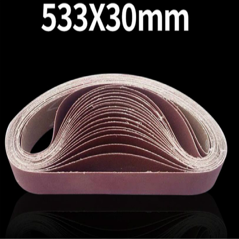 

533*30mm 60-1000mesh sanding belt sander sanding paper for belt grinder wheel grinding belts 20pcs/lot free shipping