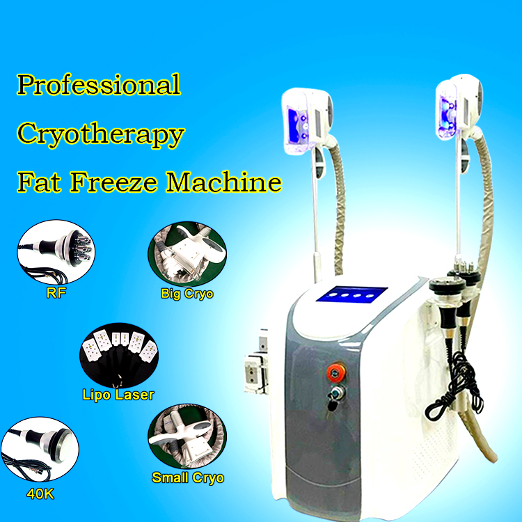 Cryolipolysis Fat Freezing Slimming Machine Cool Body Sculpting Cryotherapy Weight Loss Machine With Two Cryo Handles Work At the Same Time