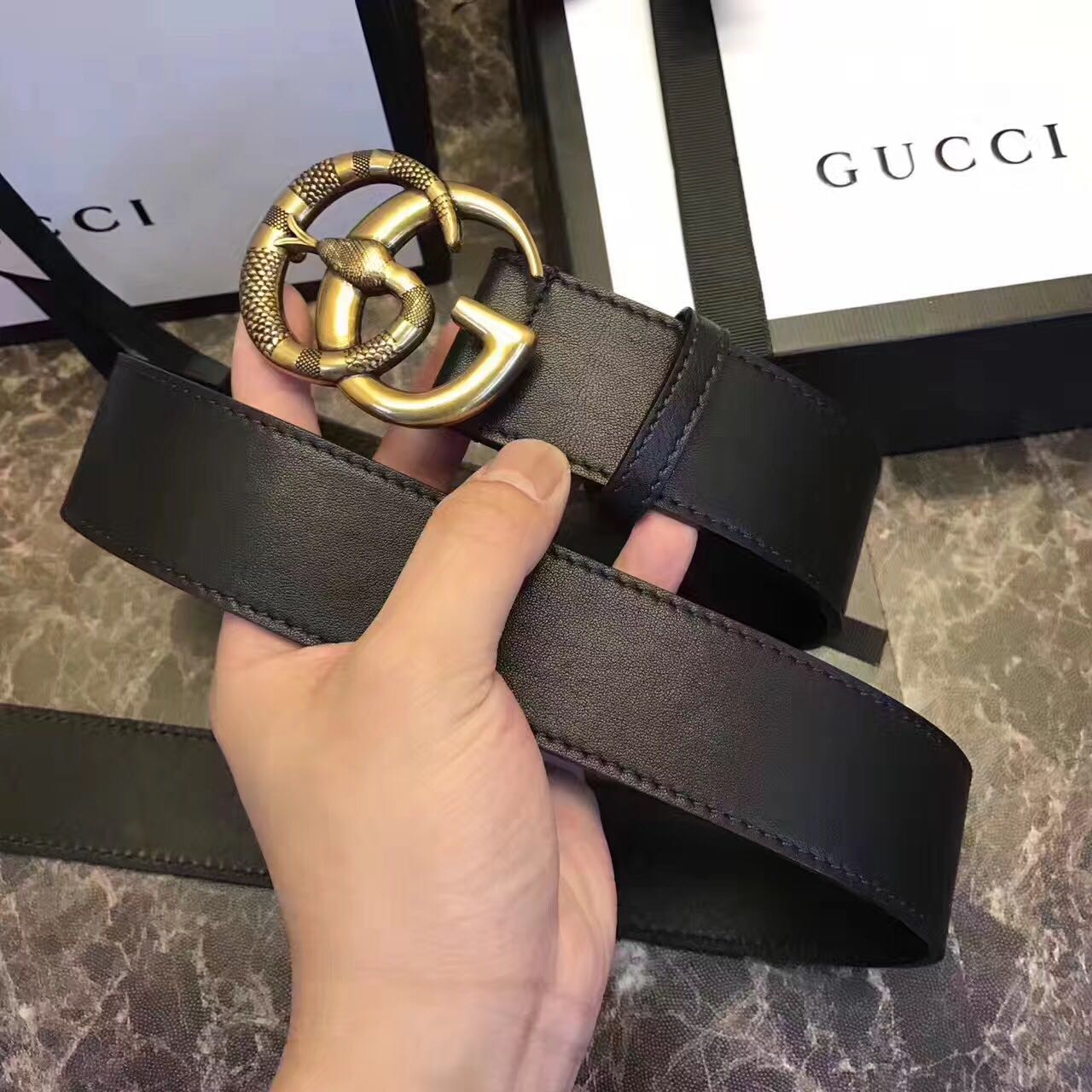 cintura serpente gucci