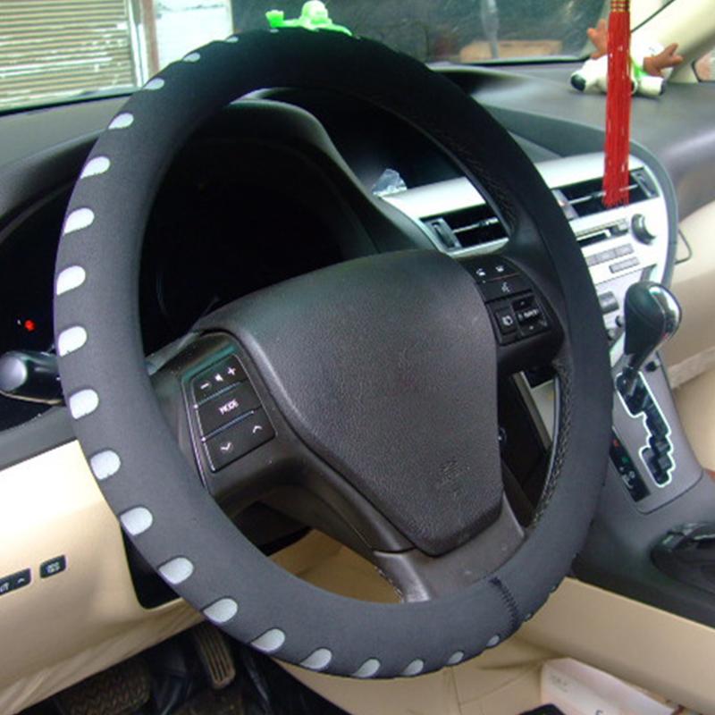 

Universal Car Steering Wheel Cover 38CM Car-styling Auto Steering Wheel Covers Anti-Slip Automotive Accessories