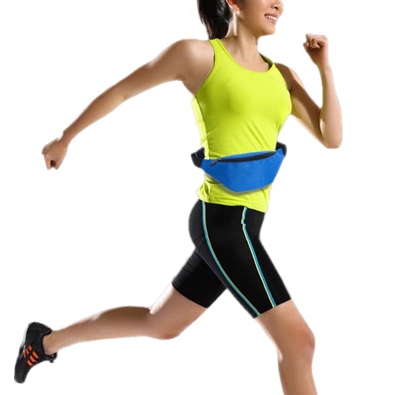 

Men Women Waist Packs Hiking Cycling Running Bum Bag Hip Pouch Casual Fanny Pack Casual Waist Bag, Black