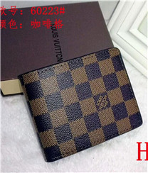 

Free shipping 2020 Male Genuine Leather wallet Casual Short men Card holder pocket Fashion Purse wallets for men NO box yiA05