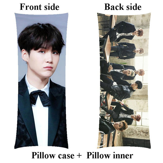 

Woman SUGA hugging long Pillow include inner Min Yun Ki home body pillows Customize