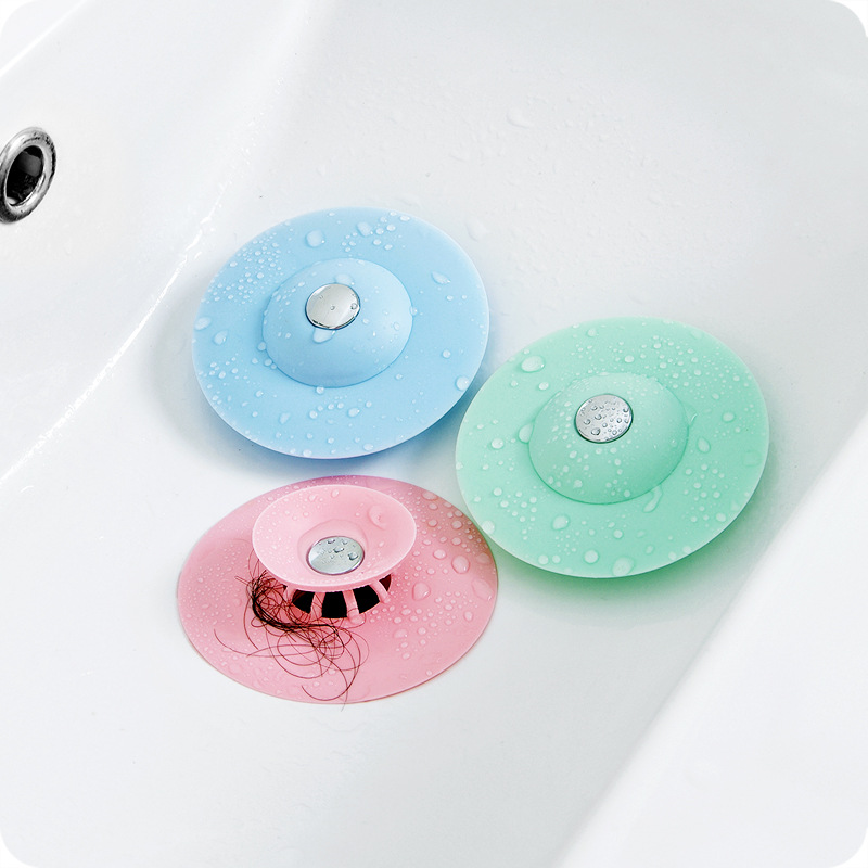 

NEW Bathroom Drain Hair Catcher Bath Stopper Plug Sink Strainer Filter Shower Covers