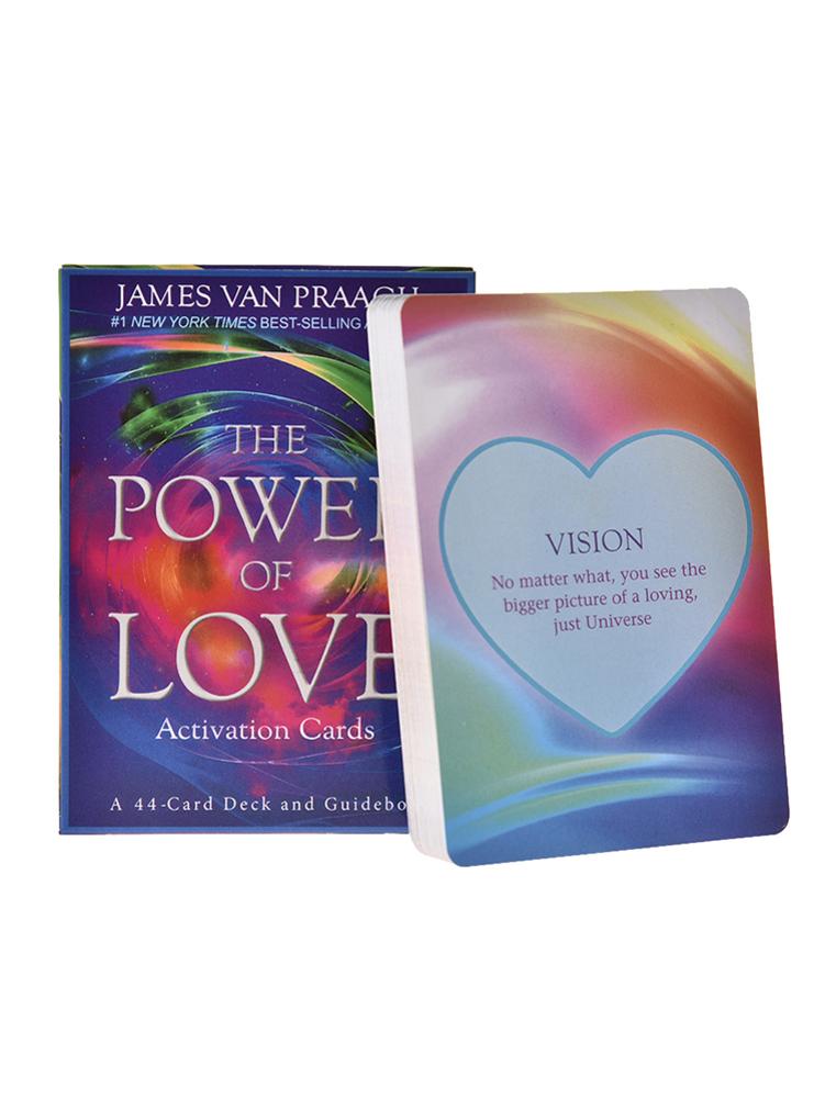 

44pcs Tarot Cards The Power of Love Activation Cards Oracle Table Games Card for Party Family Playing Gift Board Game Card Tarot