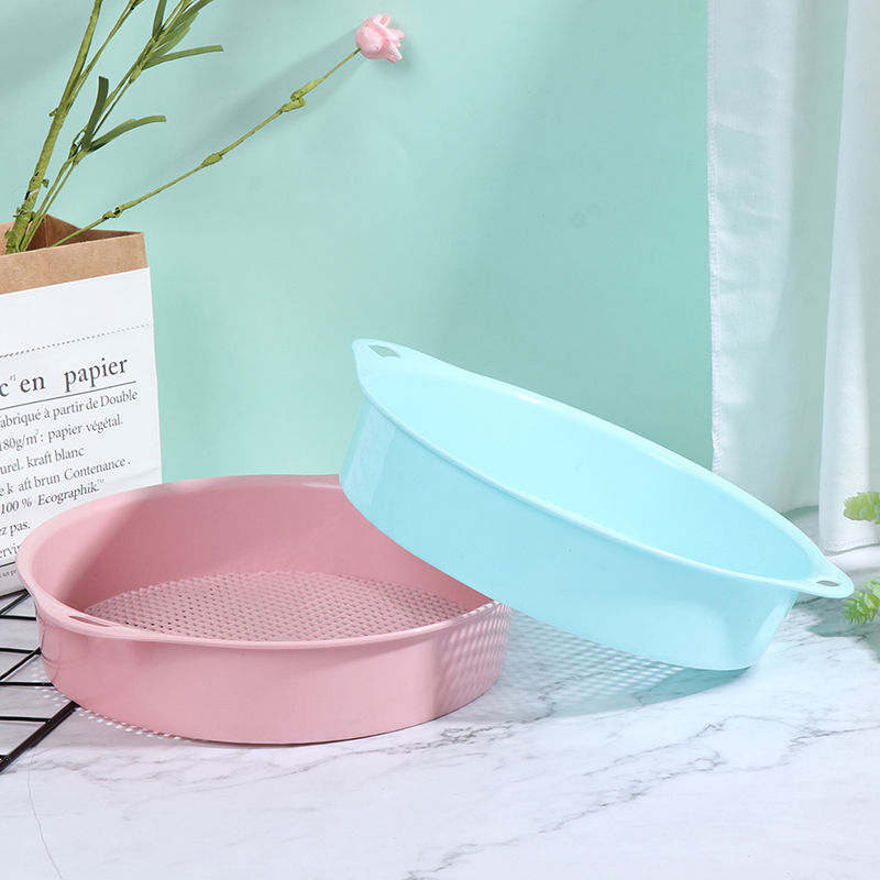 

New Plastic Garden Soil Sieve for Compost Soil Stone Mesh Gardening Tool sieve Flower Nursery Plant Prop Knit