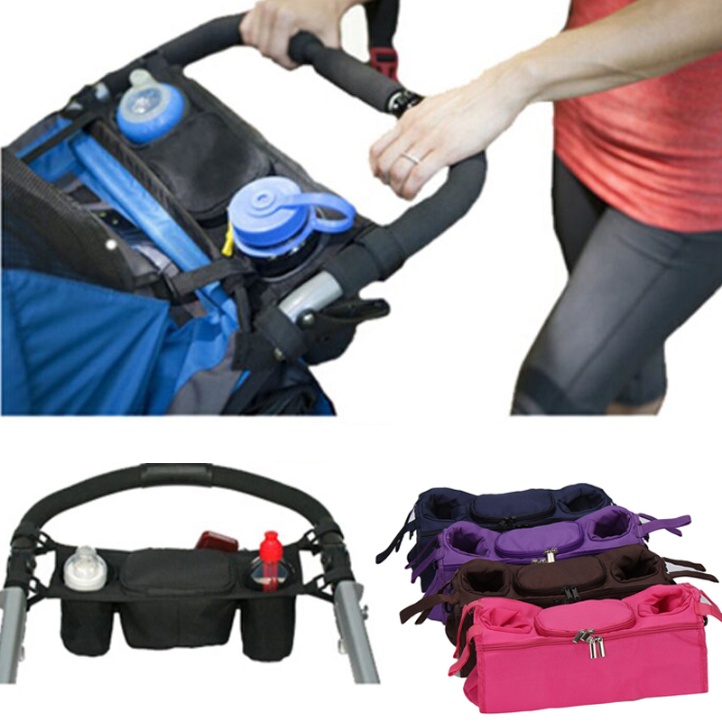 

Baby Cooler and Thermal Bags for Mum Hanging Carriage Pram Buggy Cart Bottle Bags Stroller Accessories