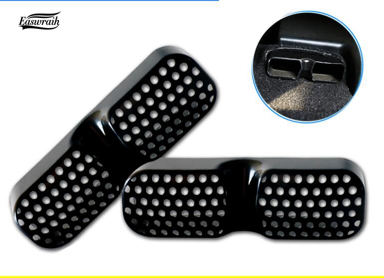 

Car Seat Air Conditioner Outlet Cover Sticker For 2013 2014 2015 2016 2017 Edge Car Styling 2pcs/Set