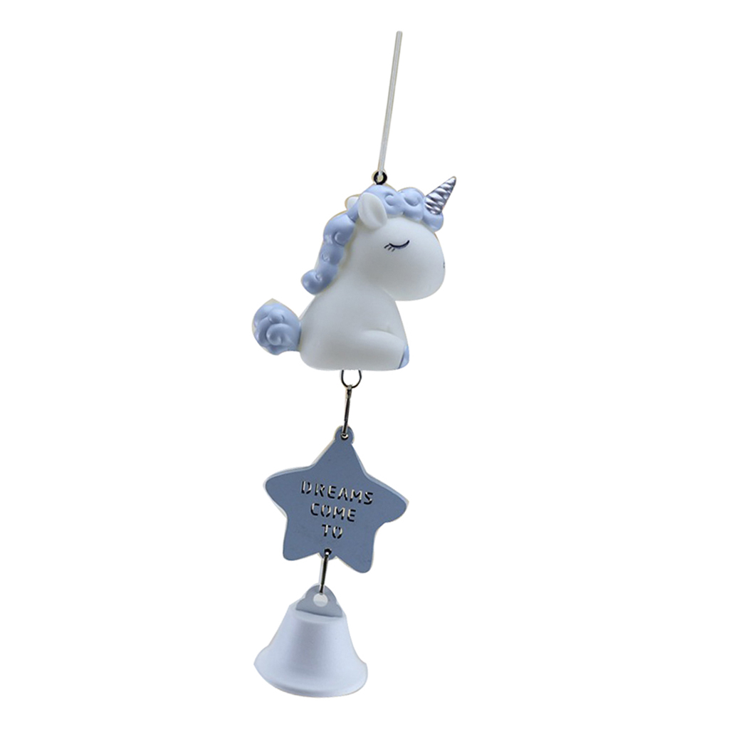 

resin unicorn-shape retro iron wind chimes for indoor outdoor hanging decoration