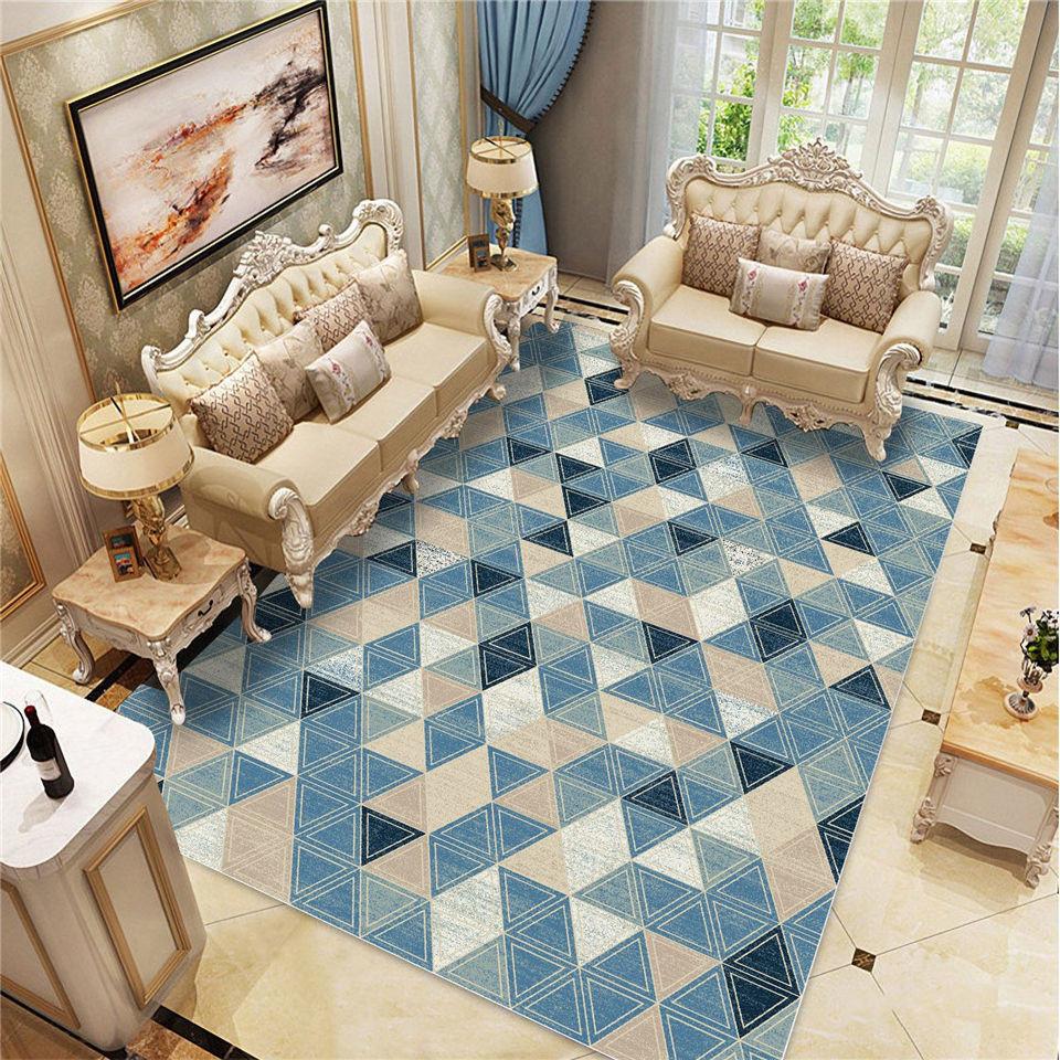 

22Carpet In The Bedroom Living Room Bedside Carpets Rectangle Nordic Simple Style Floor Rug Coffee Table Mat Home Decoration, Wxd-07