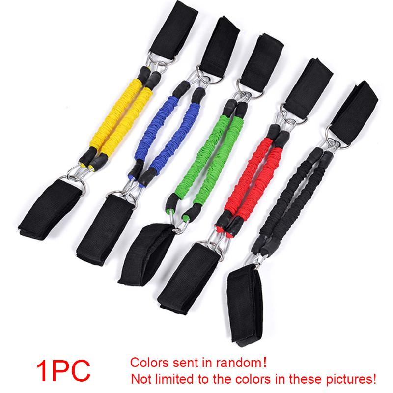 

Leg Fitness Equipment Home Gym Unisex Muscle Training Chest Expand Random Color Elastic Indoor Yoga Resistance Band