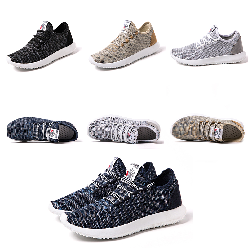 

Free Shipping Flat shoes Comfortable women men running shoes Outdoor wallking Grey dark blue brown Homemade brand Made in China 39-44
