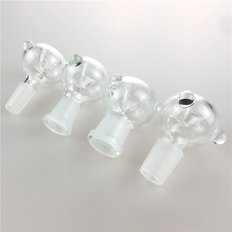 

HOT Glass Slides Bowl Pieces Bongs Bowls 14mm 18mm Male Female Heady Smoking Water pipes dab rigs Bong Slide ii