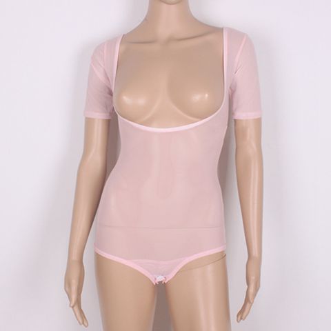 pink short sleeve