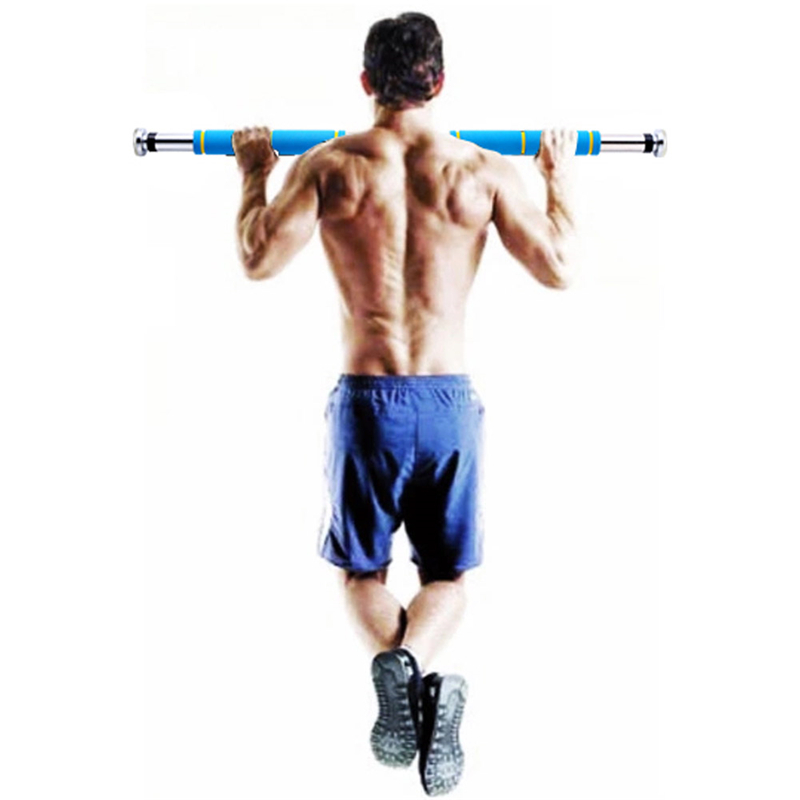 

2020 Men Adult Indoor Exercise Training Horizontal Bar Retractable Top Rod Traction Rod on The Door Multi-Function Fitness Tools