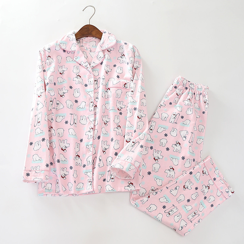 

Pajamas Autumn And Winter Cotton Sanded Home Service Month Suits More Than Ten Styles Of Cute Fashion Women Sleepwear Pajamas