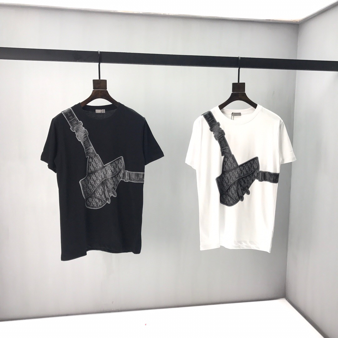 

2020 Mens Designer T Shirts Black White Red Mens Fashion Designer T Shirts Top Short Sleeve The high quality S-XXL33, White;black