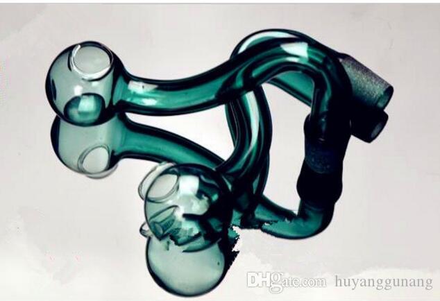 

Hookah accessories [S] dry green pot Wholesale Glass bongs Oil Burner Glass Water Pipes Oil Rigs Smoking Free
