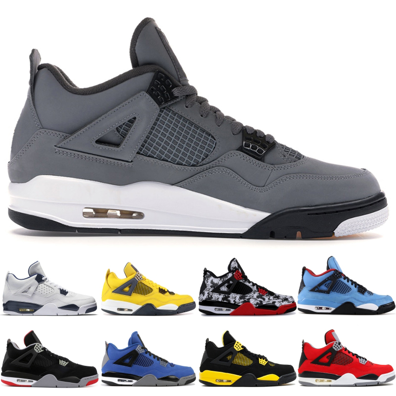 jordan retro 4 negros