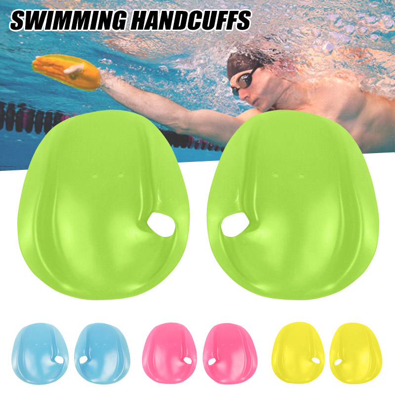 

1 Pair Hand Paddles Swim Webbed Diving Gloves for Training Swimming Diving ASD88