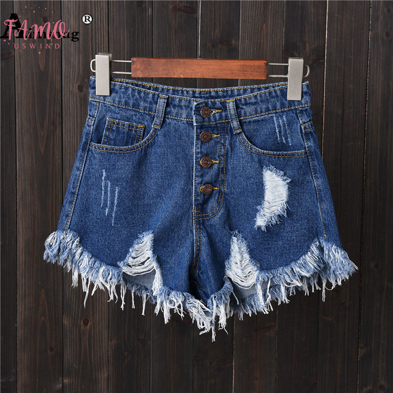 New Woman/'s Algodón señoras Azul Negro Denim Verano Shorts Tallas Pequeñas A