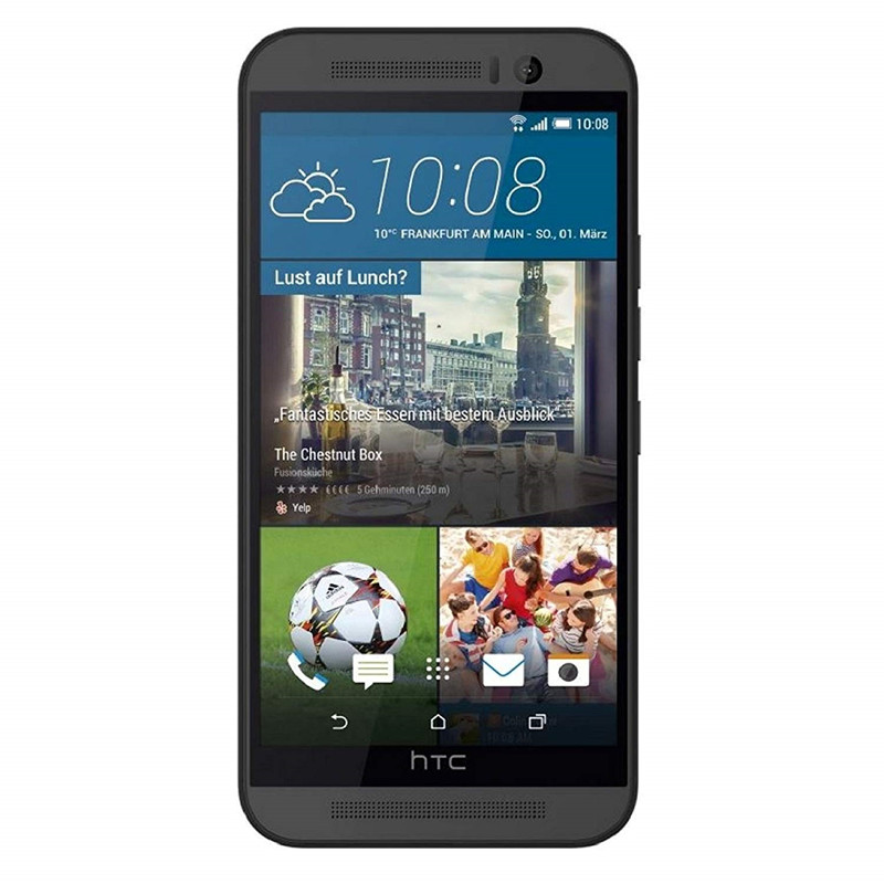 

Original HTC One M8 16GB 32GB ROM Quad-Core 5.0"Touchscreen 3G WCDMA 4G LTE WIFI GPS Refurbished Cell Phone, Black