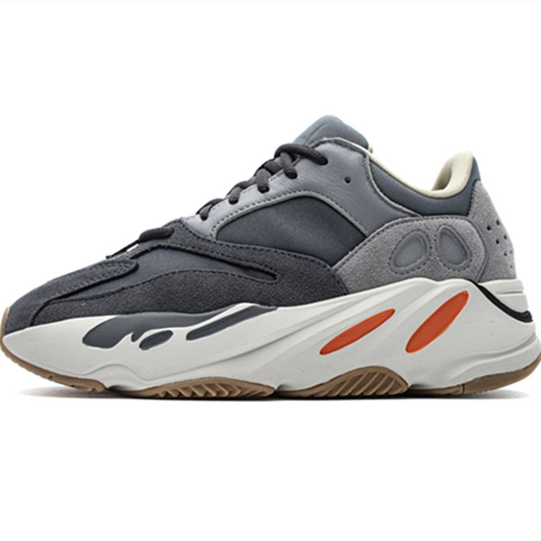 

700 men women running shoes kanye west Magnet Vanta Inertia Wave Runner Utility Black mens trainer fashion sports sneakers