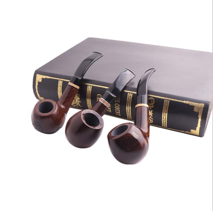 

New Carving Hammer Wooden Pipe Fashion Old Removable Handy Craft Gift Tobacco Tool