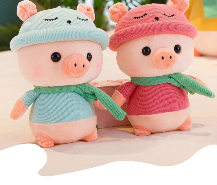 pig pillow blue magic