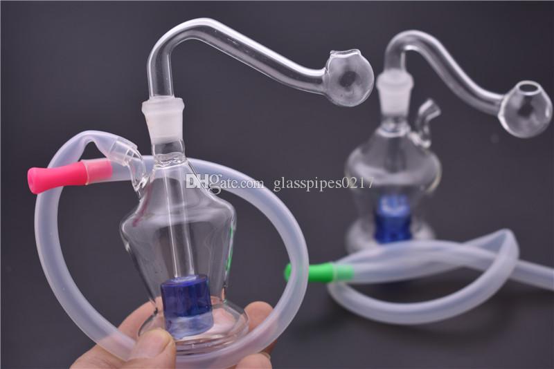 

mini Bubbler water Bong small oil burners pipes bubbler dab rigs Oil rig for smoking Popular mini heady beaker Bongs with 10mm oil burner