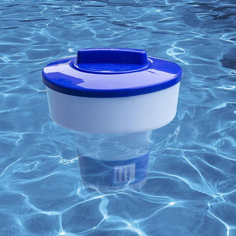 

8/10 inches Pool Dispenser Floating Chlorine Dispenser for Indoor Outdoor Summer Swimming Pools Bromine Tablet Holder