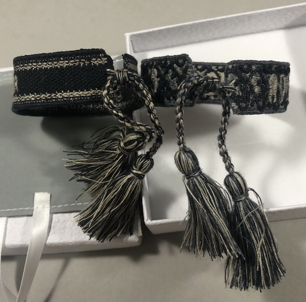 

Set of J'A Cotton Bracelet B0961 , Bracelet with drawstring and tassels