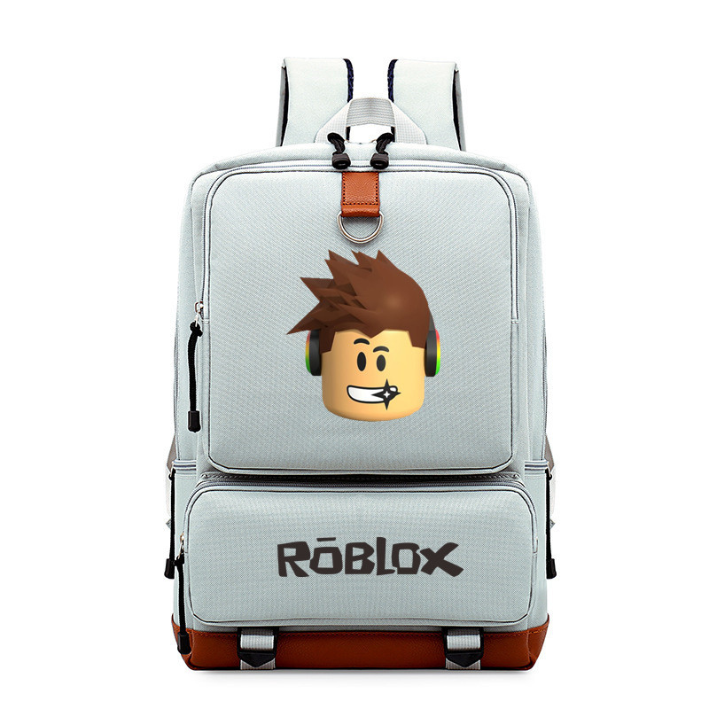 

Designer-2019 Roblox game casual backpack for teenagers Kids Boys Children Student School Bags travel Shoulder Bag Unisex Laptop Bags 3, Navy blue