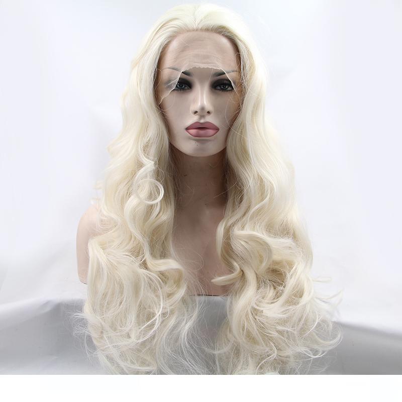 Latex Hood with Blond Ponytail Wigs Pigtail Beautiful Girl Headgear Rubber Mask