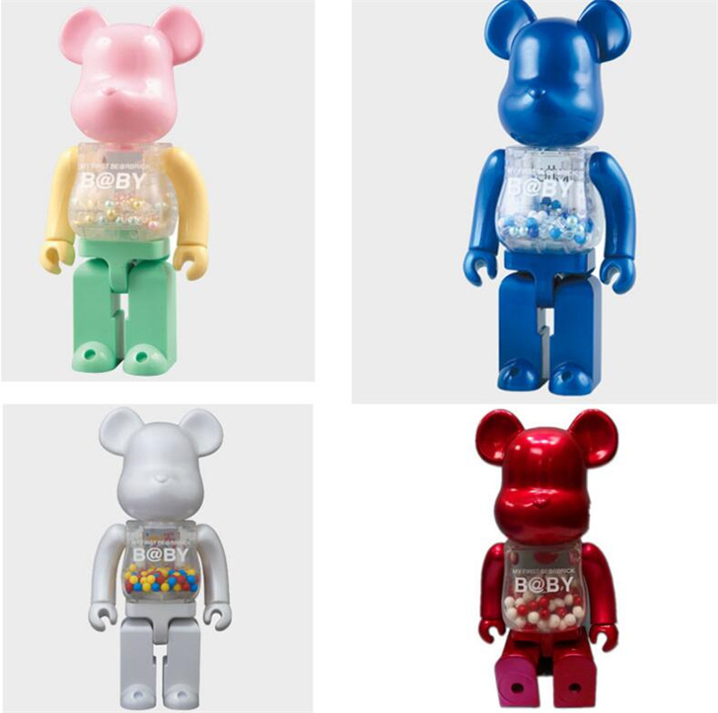 

HOT 400% 28CM Bearbrick The century violent bear Chiaki figures Toy For Collectors Be@rbrick Art Work model decoration toys gift