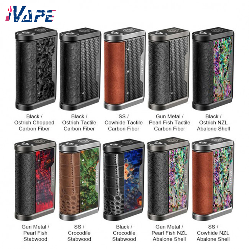 

Original Lost Vape Centaurus DNA 250C Mod 200W Powered by DNA 250C Chipset & Dual 18650 Batteries with 0.90" Full Color TFT Screen