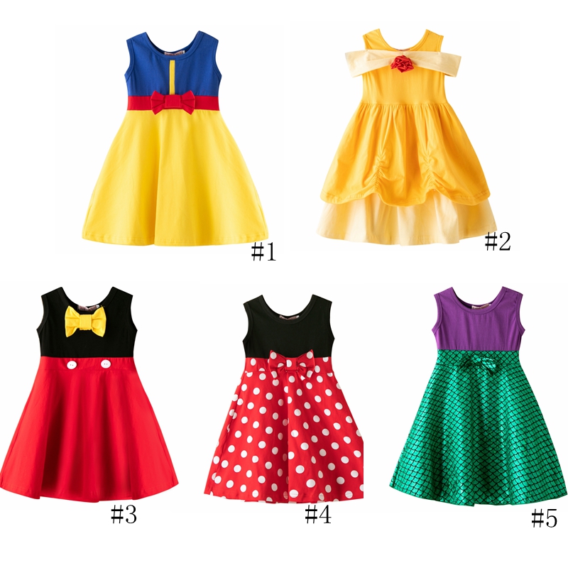 kids a line frock