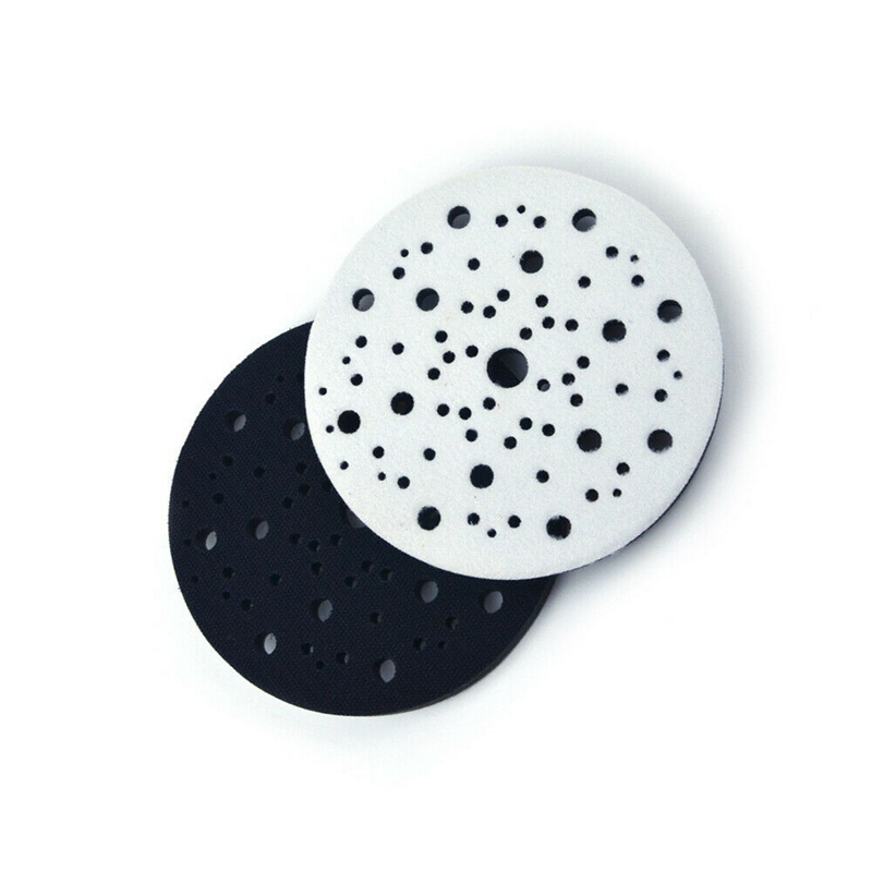 

6 Inch Sanding Pad 53 Hole Sponge Protection Interface Pads for Power Grinder Parts