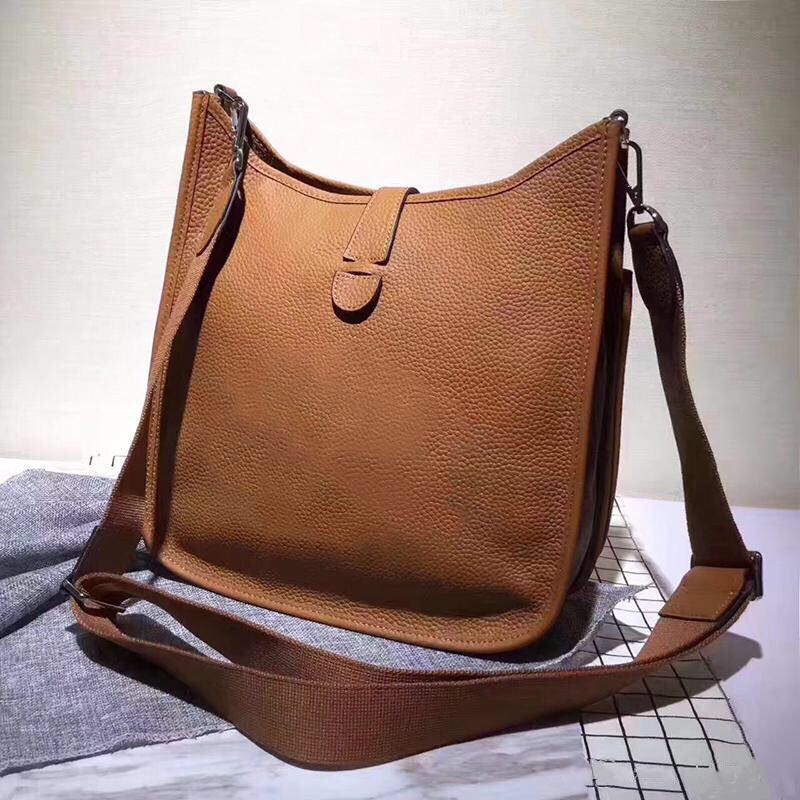

2018 Wholesale real cowhide genuine leather fashion shoulder bag mini handbags Polychromatic shopping bag purse casual messenger bag