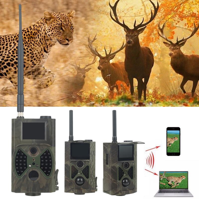 

Trap Photo Camera HC-300M 1080P Hunting Tracking Camera 12MP GPRS MMS Infrared Night Vision Reconnaissance