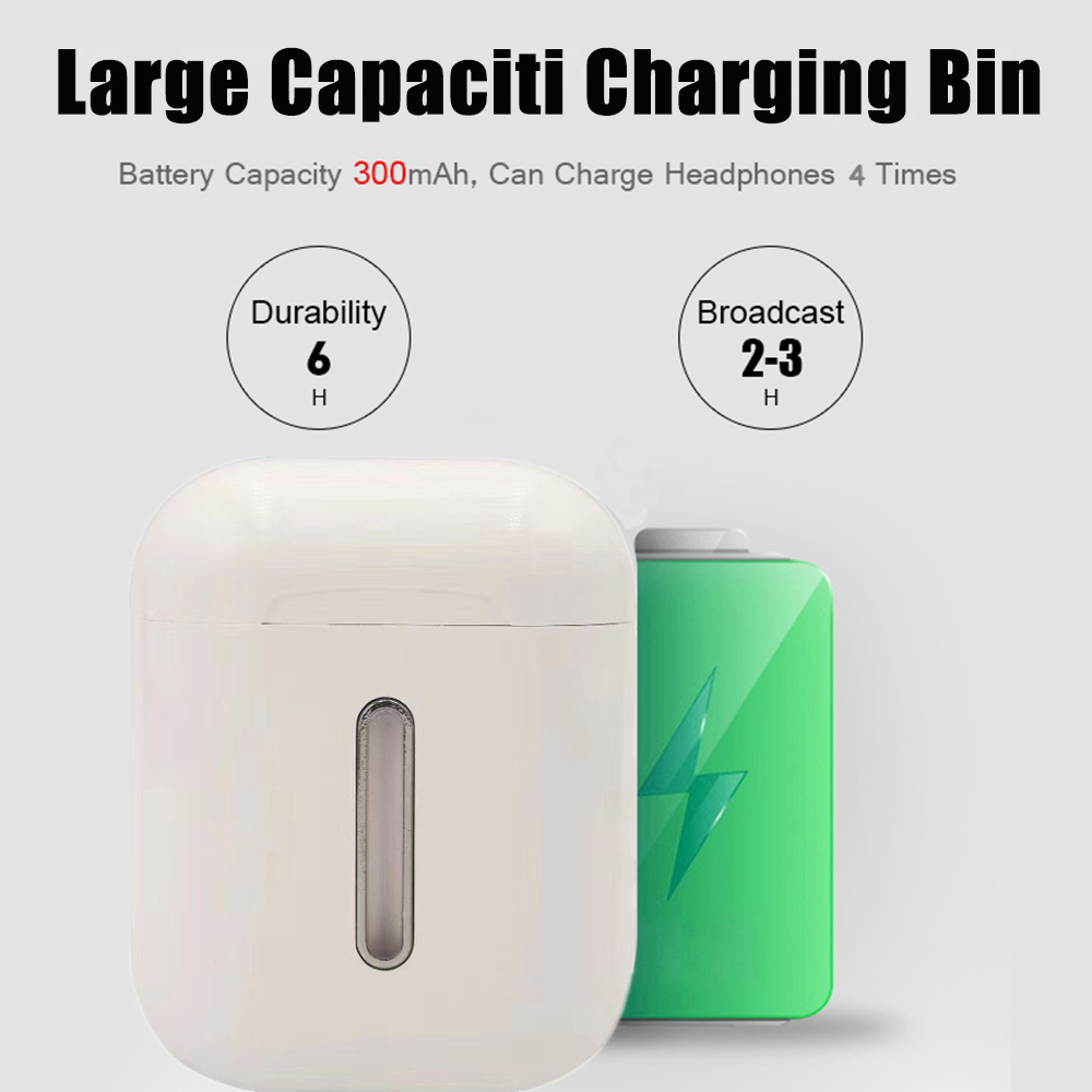 

New Arrival Macaron Colouur Q8L TWS Headphones Bluetooth 5.0 Music Earphone Wireless Earbuds Ready to Ship Colorful LED Light