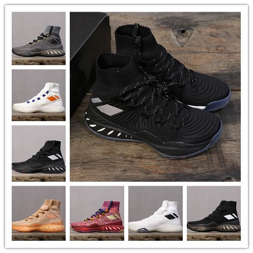 

Mens Crazy Explosive knit Basketball Shoes new color for black blue red grey 14s brand sport Sneakers Mens Designer Shoes Sports Chaussures, 7 40-46