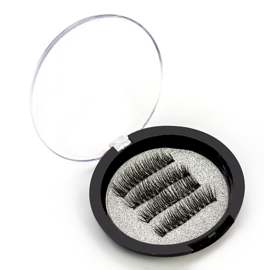 

HBZGTLAD 3 Magnet 3D Magnetic Eyelashes Magnet Magnetic Lashes False Eyelashes Eye Lashes Makeup Kit Gift-KS01
