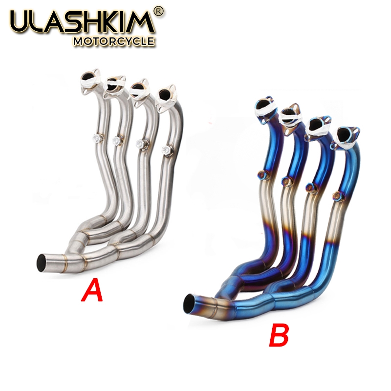 

Motorcycle Modified Exhaust Pipe Huanglong 300 Front Straight Row Elbow Huanglong 600 Connection Whole Paragraph Exhaust Pipe