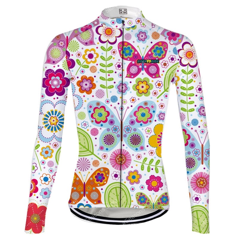 

Women's Long Sleeve Cycling Shirt Lady Sport Riding Clothing Mountain Mtb Bicycle Clothes Team Bike Wear Top