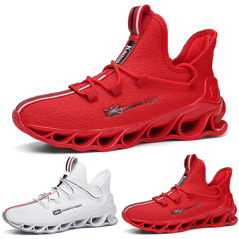 

2020 Sale cool Well matched Style8 white black red colorful cushion young MEN boy Running Shoes low cut Designer trainers Sports Sneaker, Color#1
