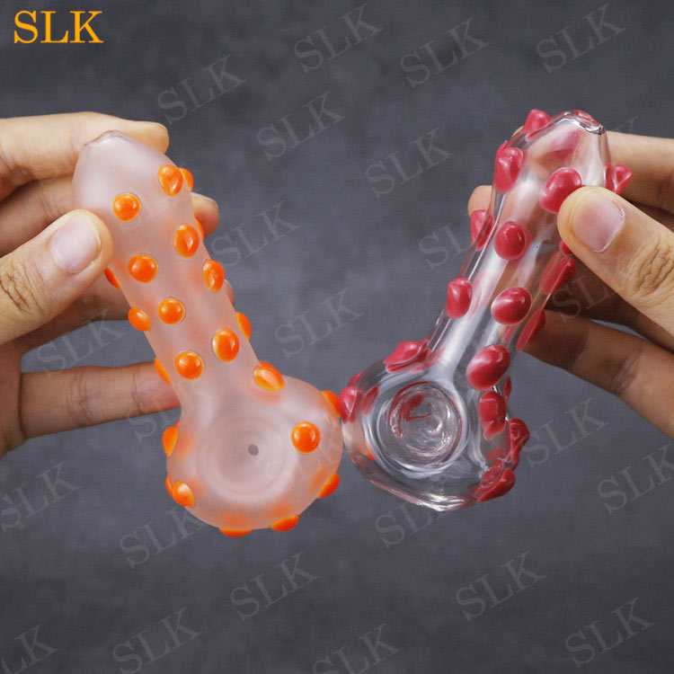 

Richard the Pickle Pipe Smoking Glass Pipe Cucumber Top Tobacco Pipes Colorful Spoon Hand Pipes Glass Water Bongs Oil Dab Rigs Girly Bong