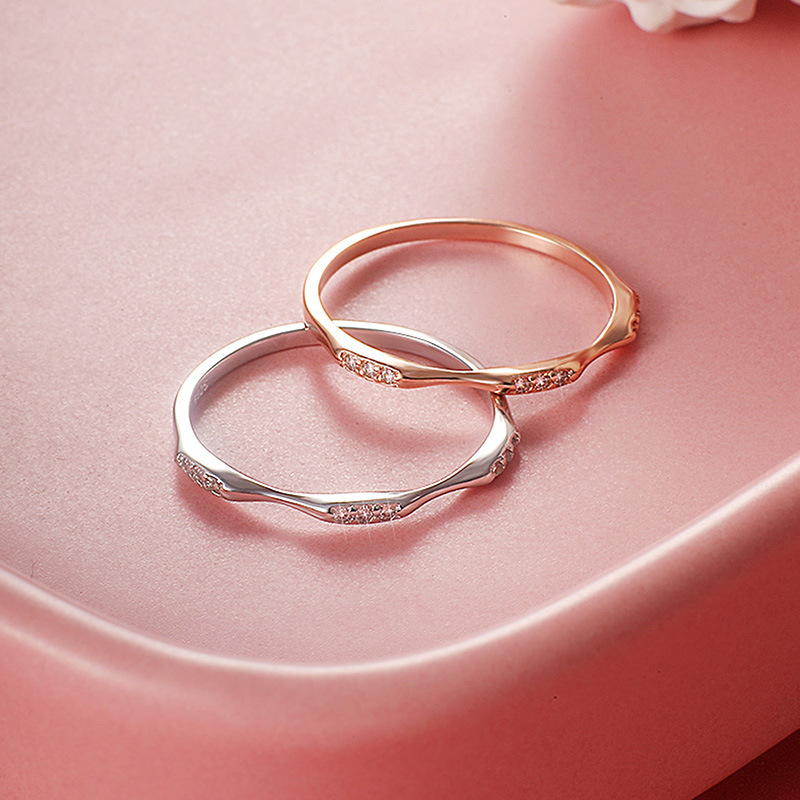

Plating 14k9 A Small Schtrops Exquisite Small Fresh Ring Jewellery Ring